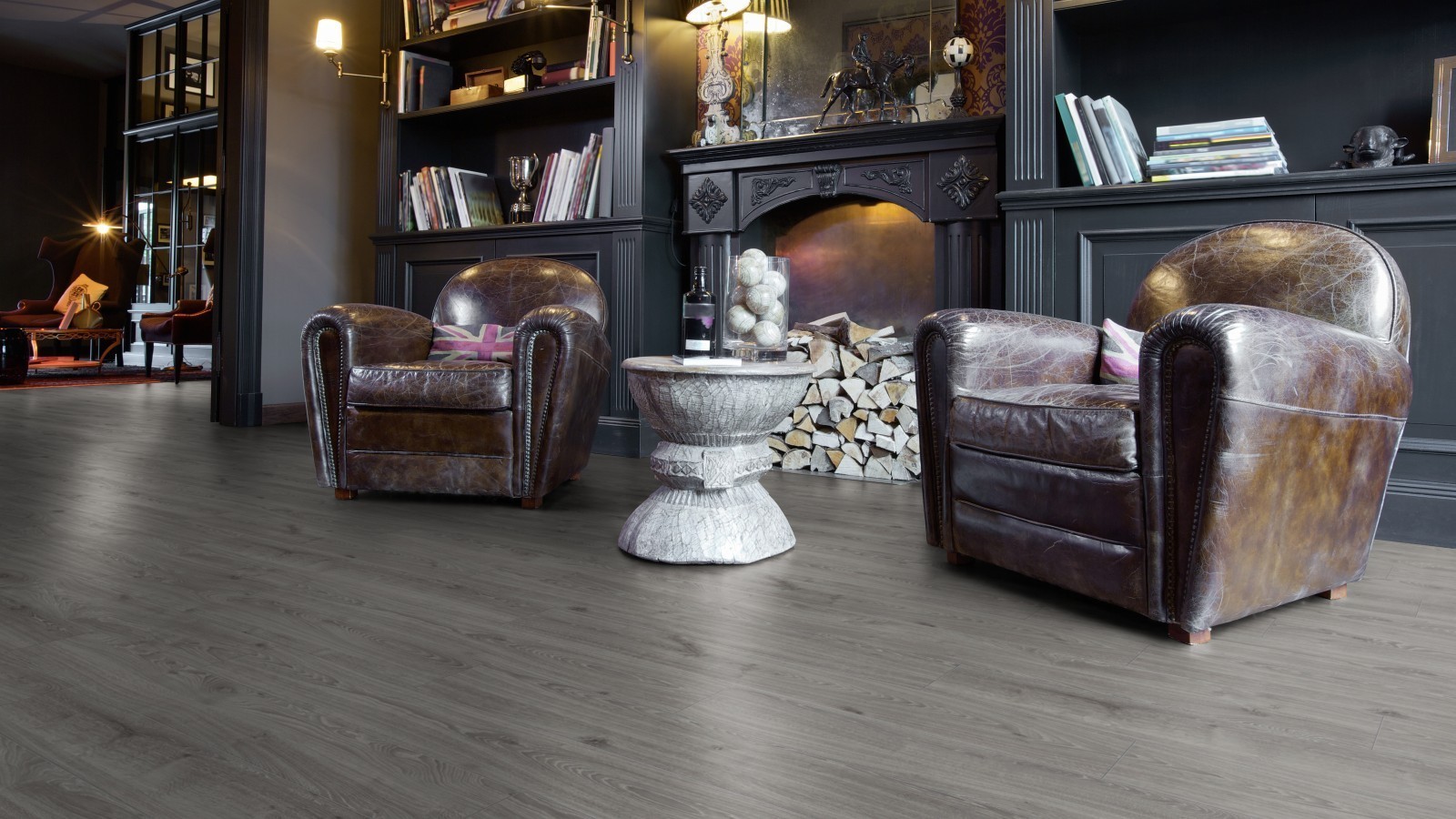 Laminat Durable Timeless Oak grau D3571 1-Stab Landhausdiele 4V Breite 188mm