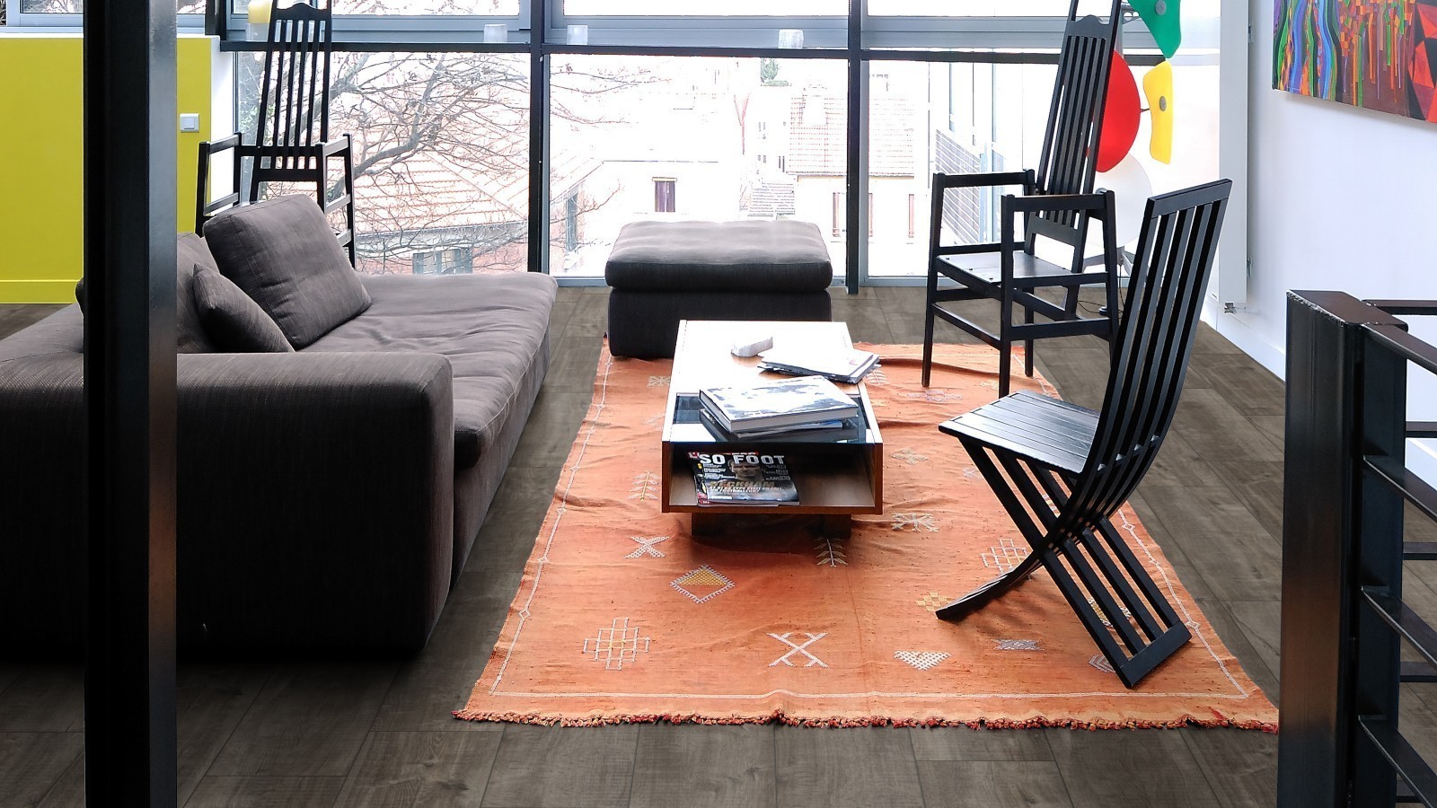 Stratifié Select Plus Chêne Gala Titane D4785 1 frise 4V Largeur 244mm