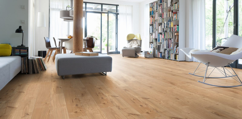 HARO Parquet 4000 Oak Sauvage naturaLin plus 1-strip 4V main product photo