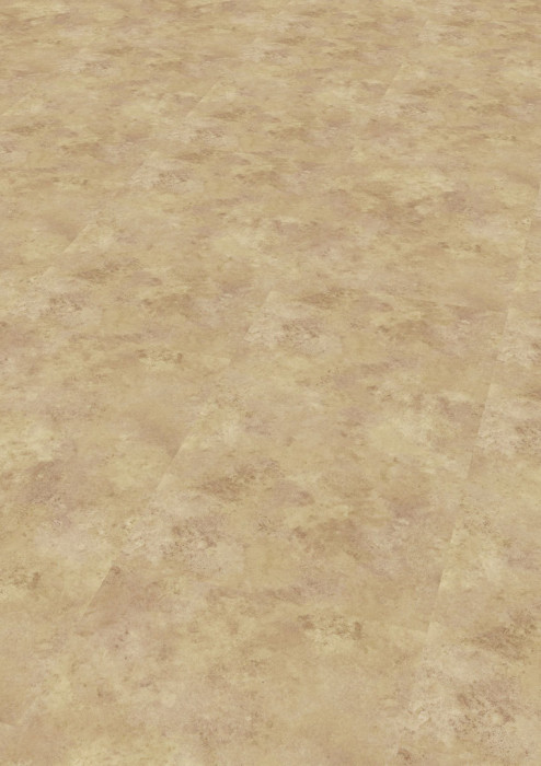 Wineo Vinyle 800 Stone Light Sand en aspect Carrelage Chanfreins à coller main product photo