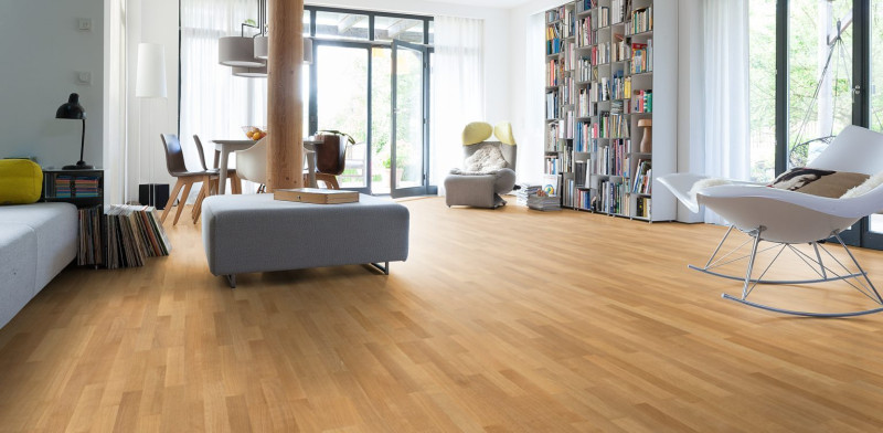 HARO Parkett 4000 Exquisit Eiche 3-Stab Schiffsboden naturaLin plus main product photo