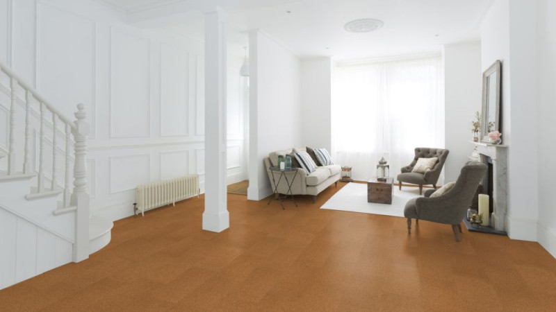 Wicanders Cork flooring cork Pure Originals Traditional Natural Pre-Finish Tile 4 mm main product photo
