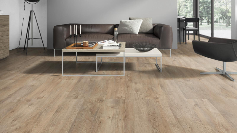 Classen Laminate 731-0 Grey-brown oak 1-strip main product photo
