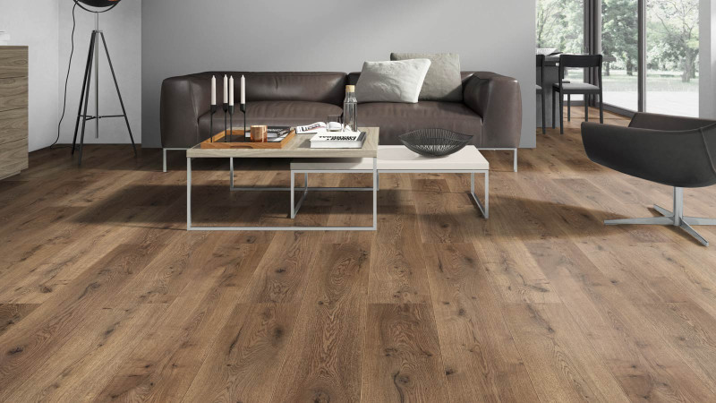 Classen Laminat 832-0 Eiche braun 1-Stab Landhausdiele main product photo