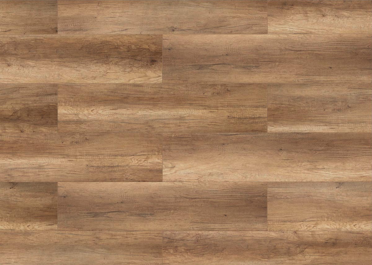 Classen Laminat 832-4 Eiche braun 1-Stab Landhausdiele 4V Raum1