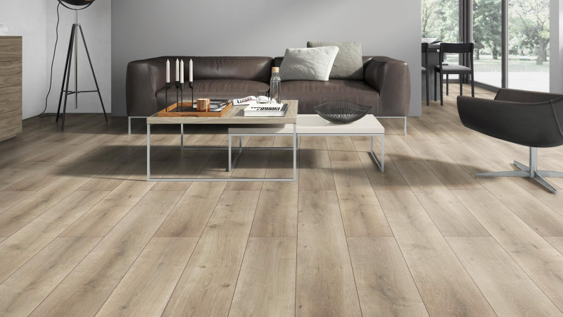 Classen Laminat 832-4 WR Eiche hell graubraun 1-Stab Landhausdiele 4V main product photo