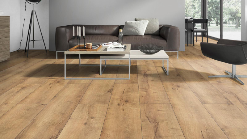 Classen Laminat 832-4 WR Eiche natur hell 1-Stab Landhausdiele 4V main product photo