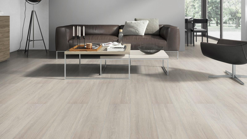 Classen Laminat 833-4 Eiche hellgrau 1-Stab Landhausdiele 4V main product photo