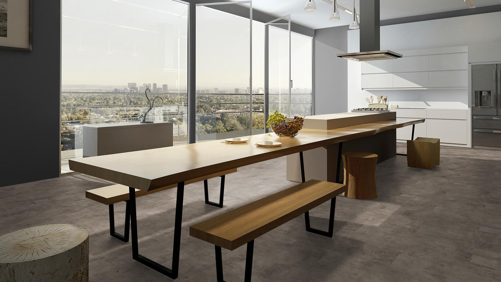 Classen NEO Vario Fliese 40/120 Wasserfest Marron 4V Raum6