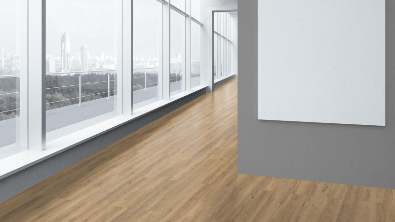 Classen Vinylboden Greenvinyl Base 3.8 mm Eiche Natur 1-Stab Landhausdiele 4V main product photo