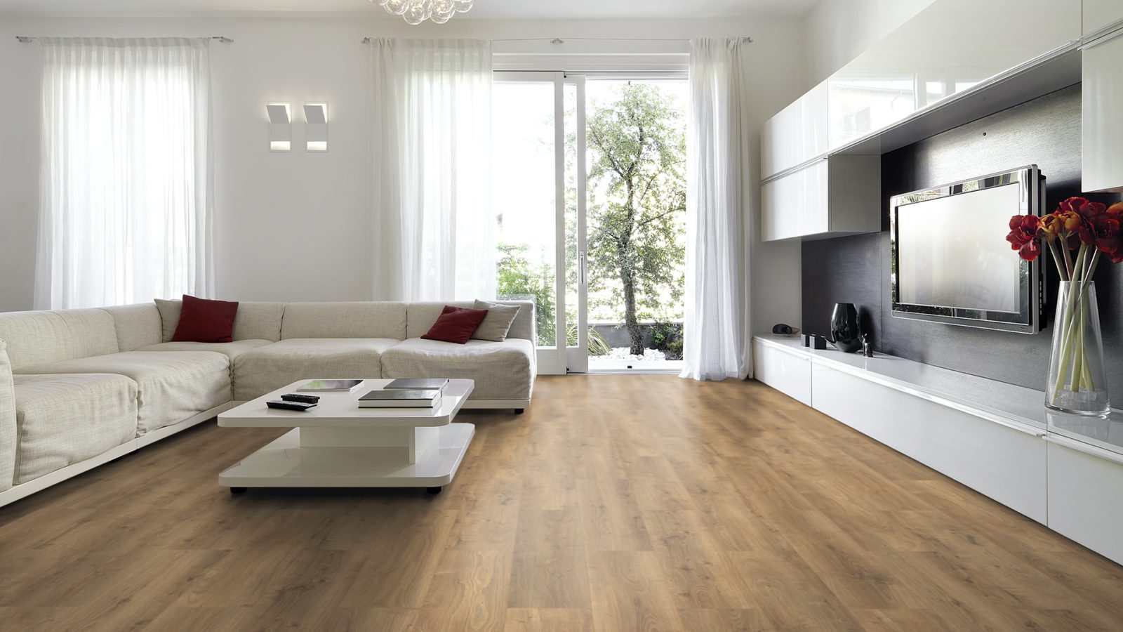 Classen Vinylboden Greenvinyl Base 3.8 mm Eiche Natur 1-Stab Landhausdiele 4V Raum7