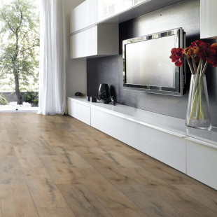 Classen vinyl floor Greenvinyl Touch 4.0 mm cracked oak dark 1-plank wideplank 4V