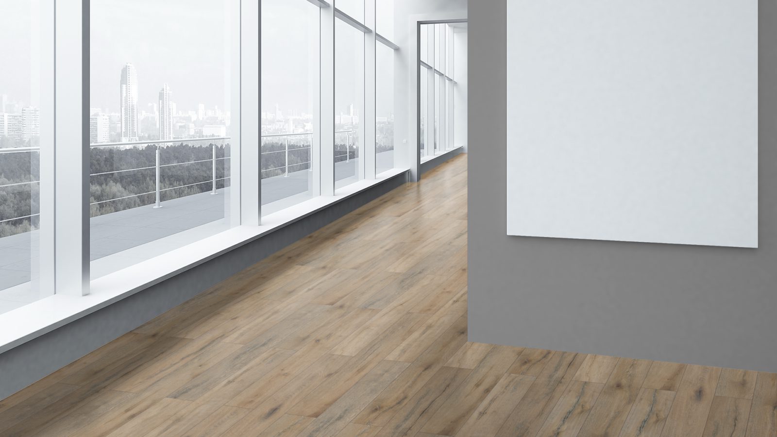 Classen Vinylboden Greenvinyl Touch 4.0 mm Risseiche Dunkel 1-Stab Landhausdiele 4V Raum5