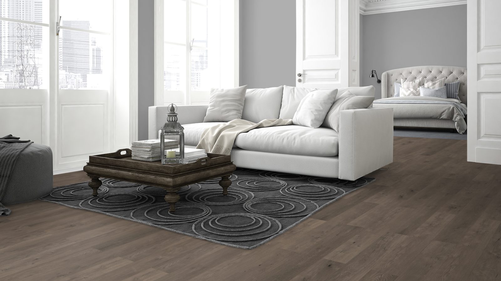 Classen Vinylboden Greenvinyl Touch 4.0 mm Steineiche 1-Stab Landhausdiele 4V Raum8