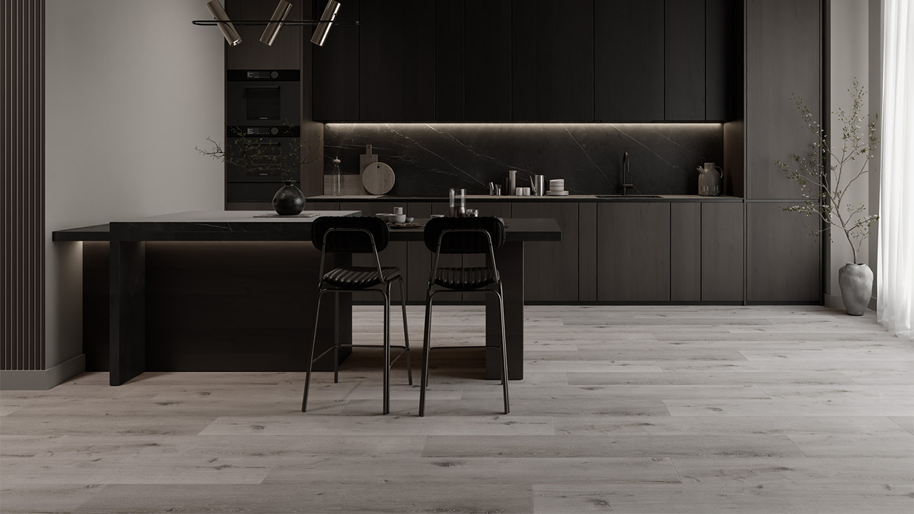 Rigid Klick Vinyl Core WPC - Atlas Eiche Pecan | Trittschall integr. (VCAT004)