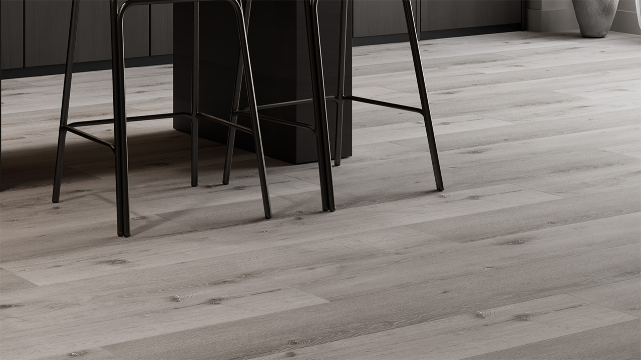 Rigid Klick Vinyl Core WPC - Atlas Eiche Pecan | Trittschall integr. (VCAT004)