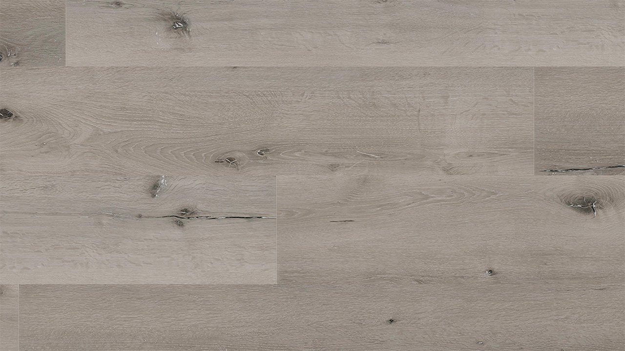 Rigid Klick Vinyl Core WPC - Atlas Eiche Driftwood | Trittschall integr. (VCAT005)