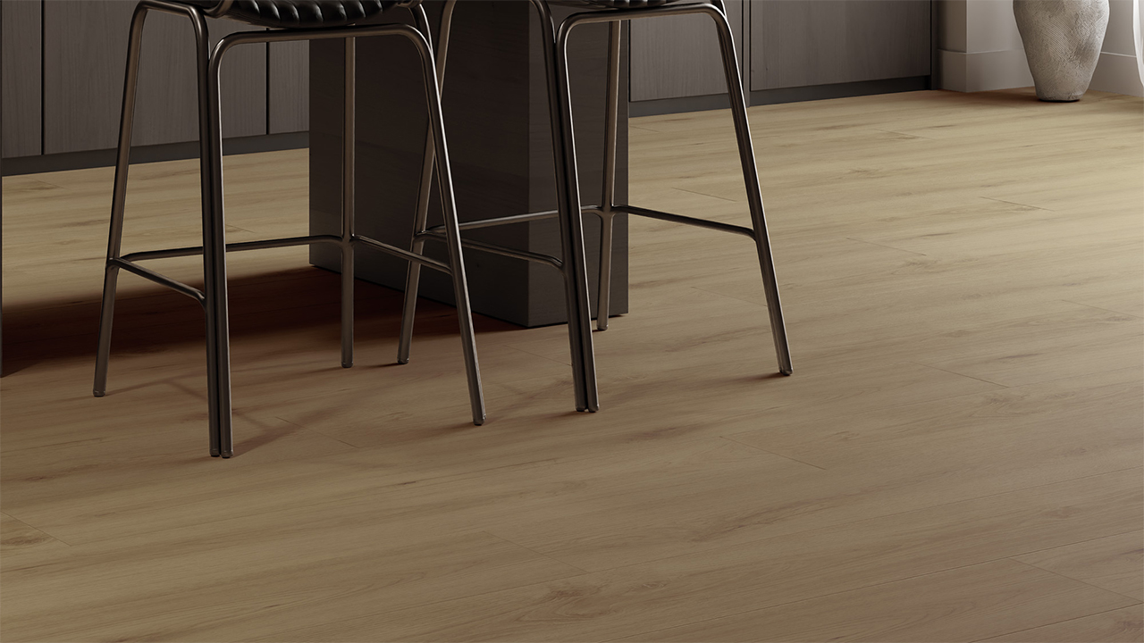 Rigid Klick Vinyl Core WPC - Atlas Eiche Mineral | Trittschall integr. (VCAT007)