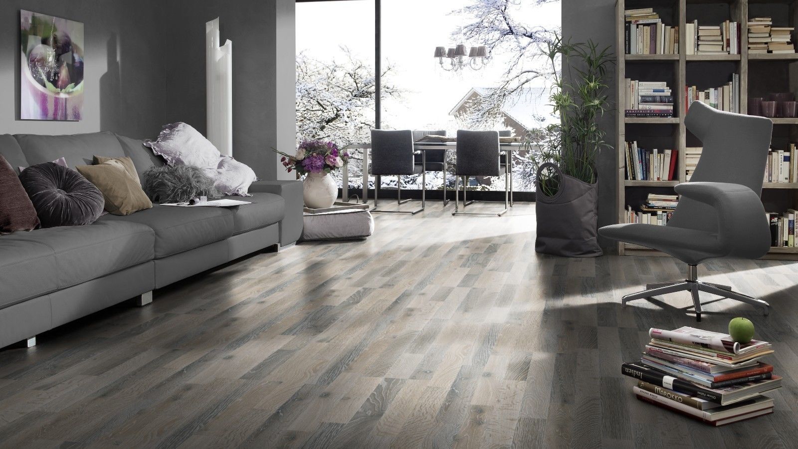 Laminate Flexi Cloud Oak D3066 3 Strip Width 193mm