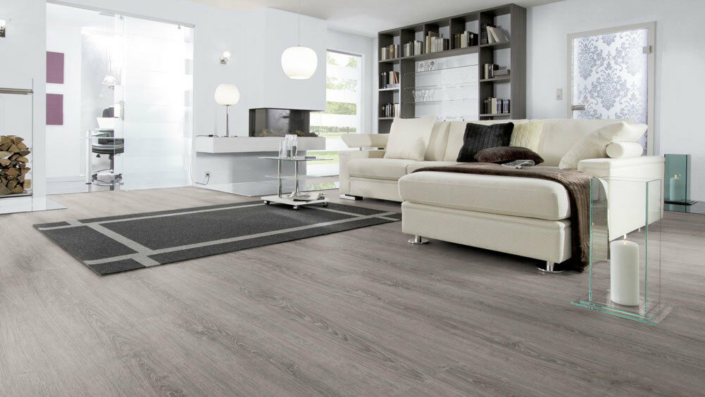 Wineo Vinyl 800 Wood Lund Dusty Oak 1 Strip Wide Plank Bevelled