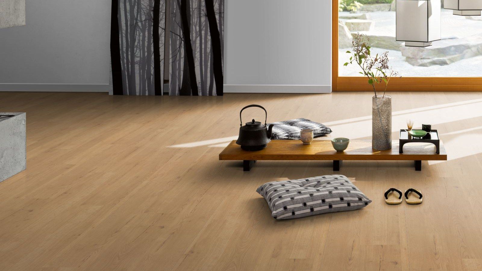 Parador Vinyl Floor Basic 4 3 Oak Infinity Natural 1 Plank Wideplank