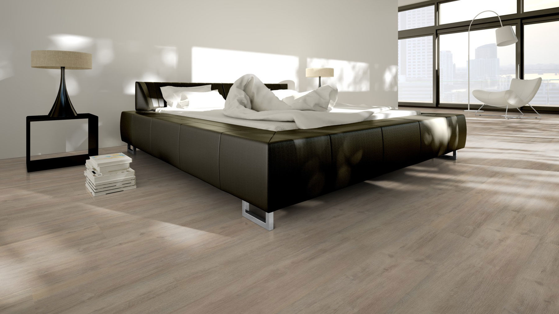 Skaben Design Rhino Click 55 Modern Oak Greige 1 Plank