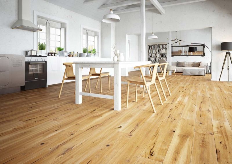 Skaben Parkett Premium 1-Stab Landhausdiele Eiche Unique ...