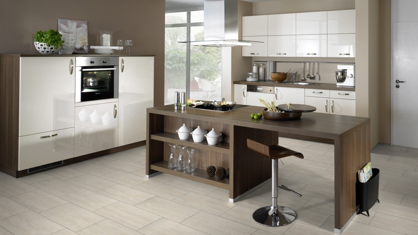 Wineo Designboden 600 Stone Polar Travertine Fliese/Steinoptik Connect