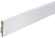 Brebo Plinthe blanche élégante carrée légèrement chanfreinée de 8 cm Brebo Plinthe blanche élégante carrée légèrement chanfreinée de 8 cm