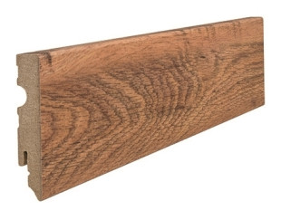 Plinthe HARO pour stratifié 15x80 chêne vieux bois