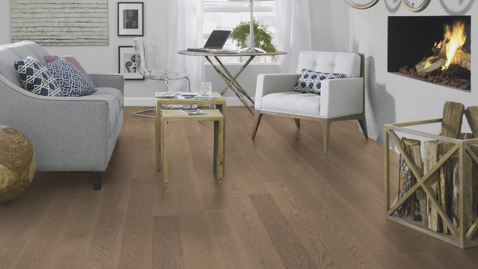 Tarkett Parquet Sombra Roble Antiguo gris suave Wideplank M2V