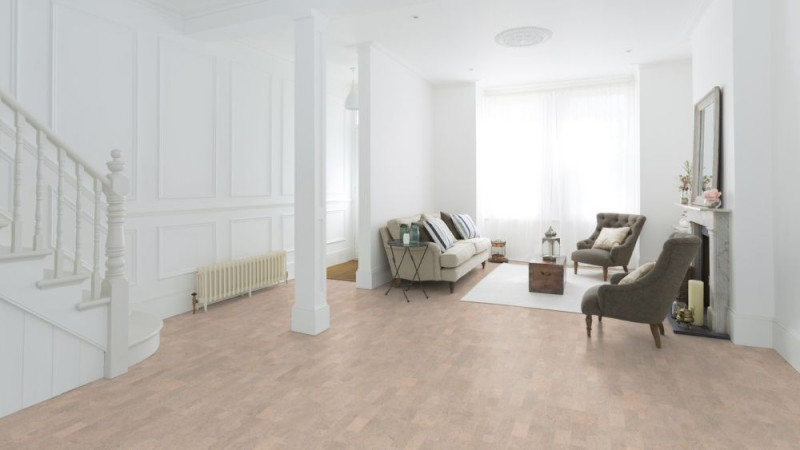 Wicanders Cork flooring cork Essence Identity Timide Tile main product photo