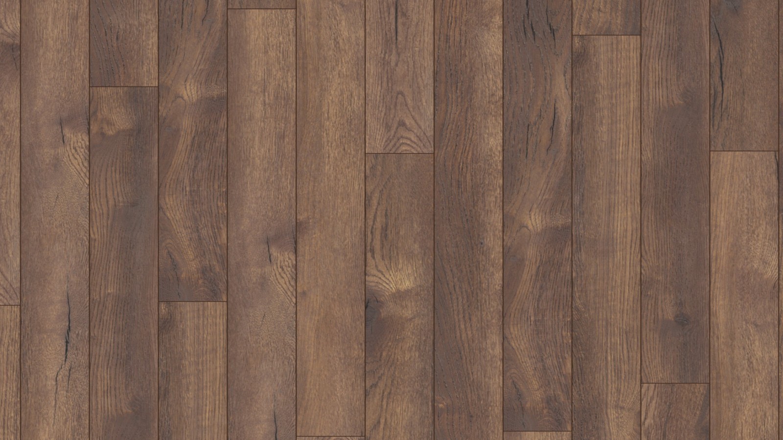 Laminate Slim Pettersson Dark Oak D4766 1-strip 4V Width 157mm