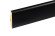 Matching Skirting board 6 cm high Black Matt FOFA012 240 cm