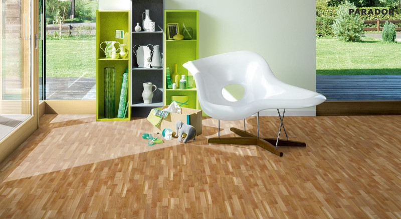 Parador Parquet Classic 3060 Natur European cherry steamed 3-strip main product photo