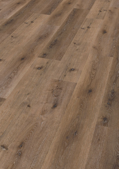 Wineo Vinyl flooring 800 Wood Mud Rustic Oak 1-strip Bevelled edge for clicking in main product photo