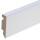 Brebo Elegant white skirting board angular slightly beveled 6 cm high