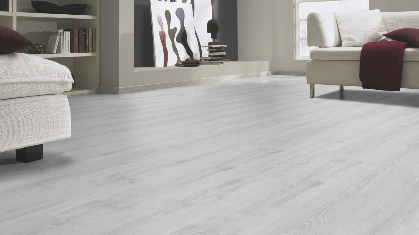 Tarkett Designboden Starfloor Click 55 Scandinavian Oak Light Grey Planke M4V