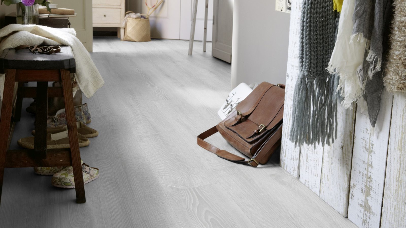 Tarkett Designboden Starfloor Click 55 Scandinavian Oak Light Grey Planke M4V