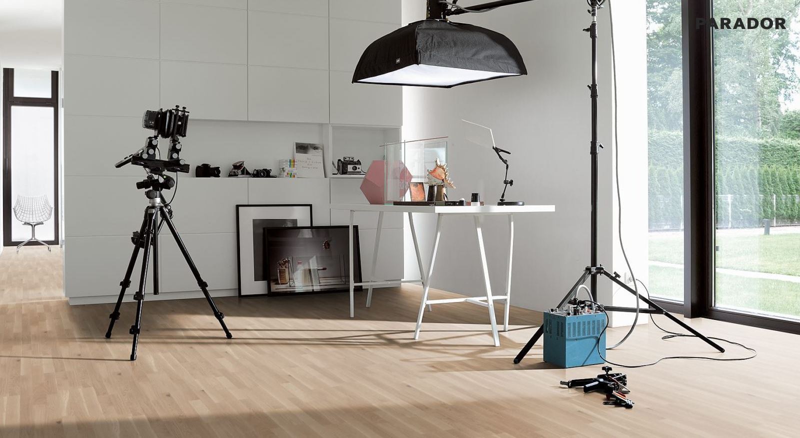 Parador Parkett Basic 11-5 Rustikal Eiche Pure 3-Stab Schiffsboden