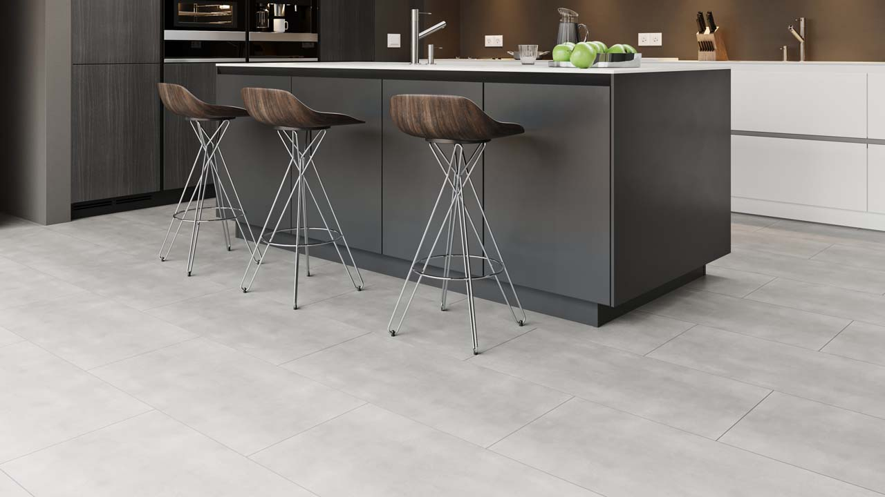 planeo Klick Vinyl - Rigid Betonhell Zero (DF-86601)