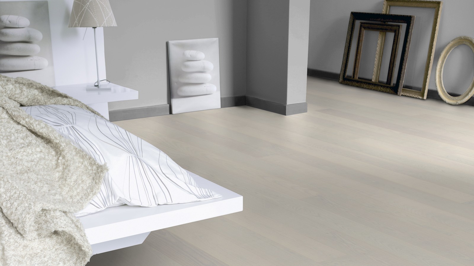 Tarkett Parkett Shade Natur Esche white pearl Landhausdiele M2V