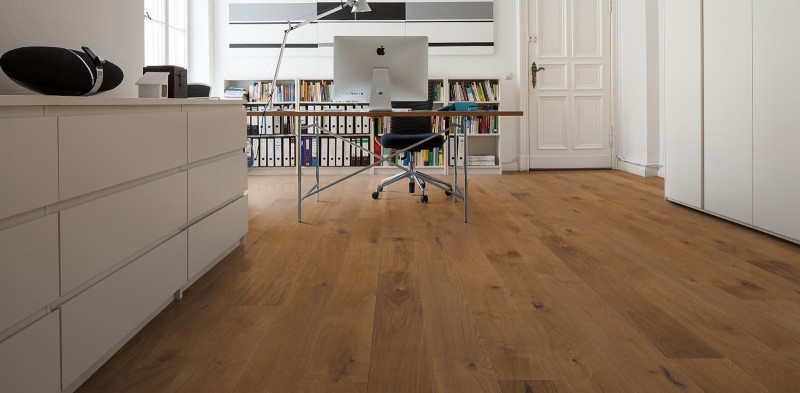 HARO Parquet 4000 Smoked Oak Sauvage naturaLin plus 1-strip 4V main product photo