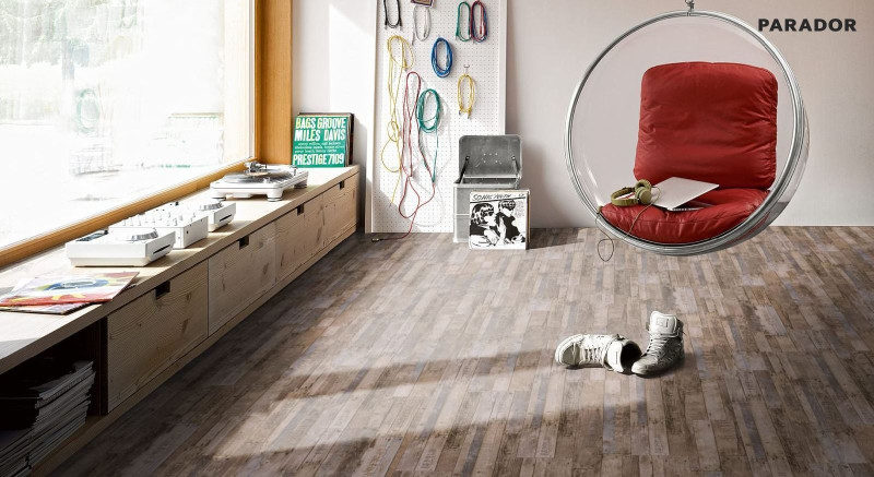 Parador Vinylboden Classic 2050 Boxwood Vintage Braun Individuelle Dielenoptik main product photo