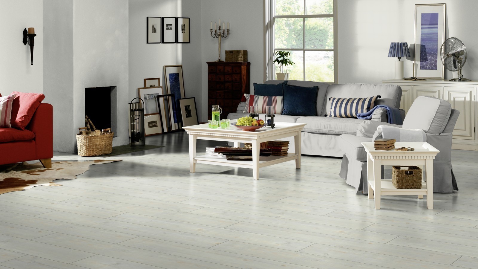 Tarkett Vinylboden Starfloor Click 30 Snow Washed Pine Planke M4V