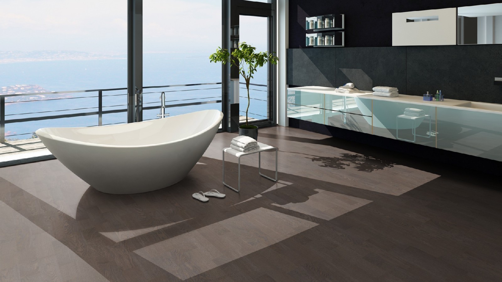 Tarkett Parquet Shade Nature Chêne Stone Grey 2 frises