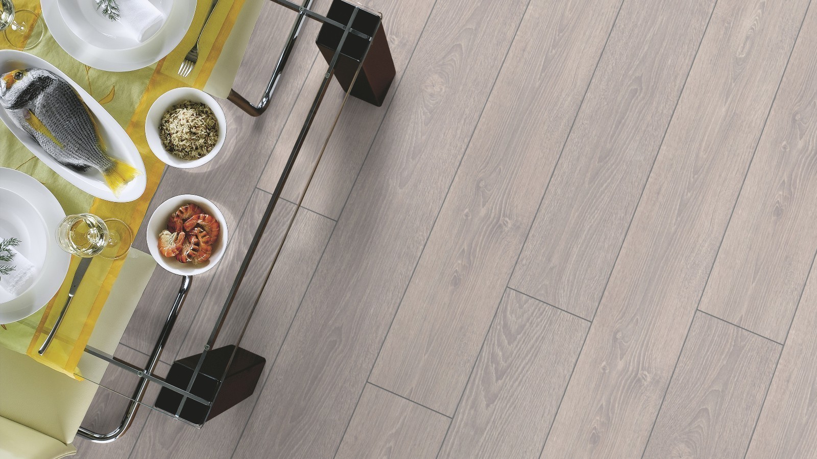 Suelo laminado Durable Capital Oak light D2800 1-Tablilla 4V ancho 188mm