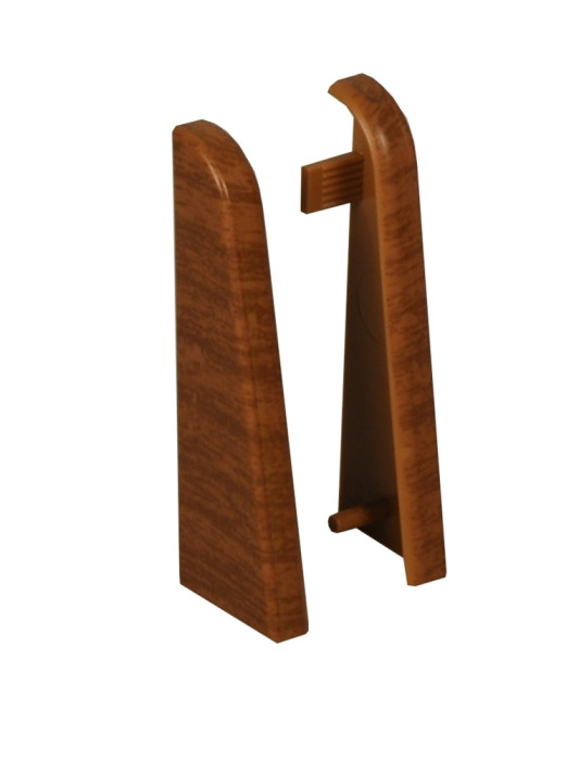Brebo End pieces left and right Walnut 58x20 mm main product photo