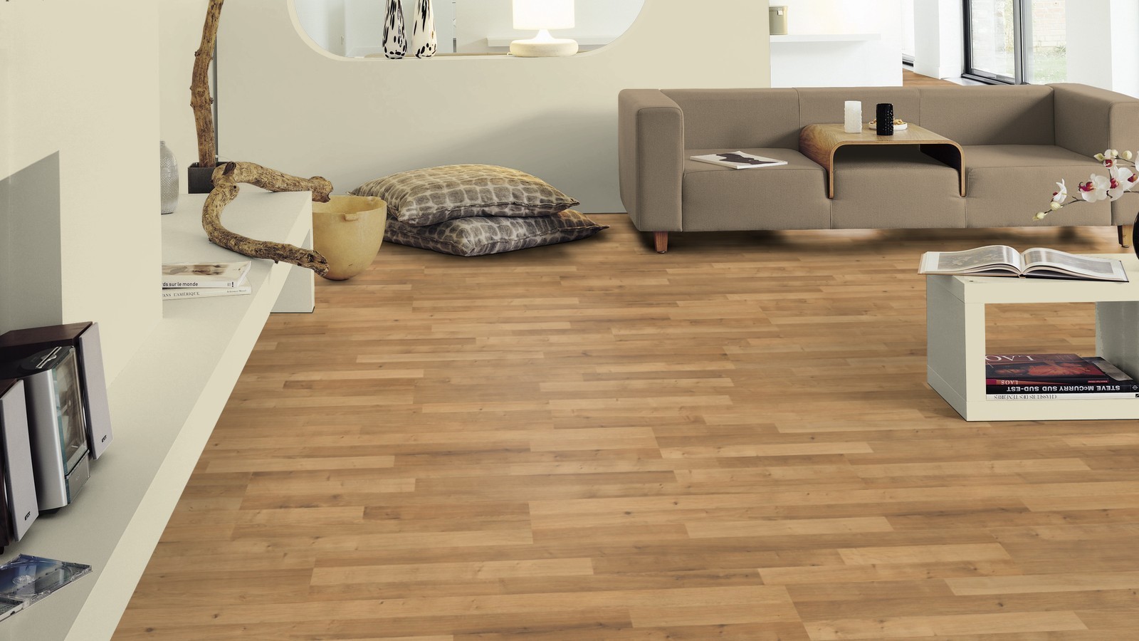 Tarkett Stratifié Essentials 832 Chêne brossé 3 frises