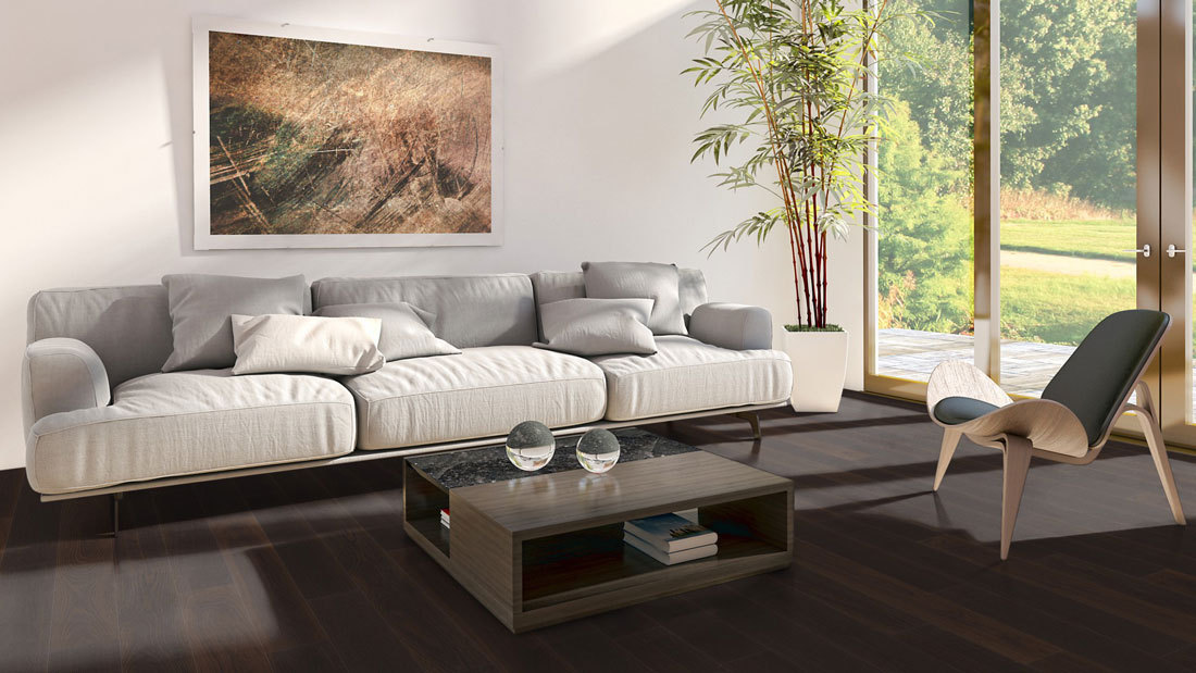 Meister Parkett Premium Residence PS 300 harmonisch Eiche kerngeräuchert 1-Stab Landhausdiele 4V